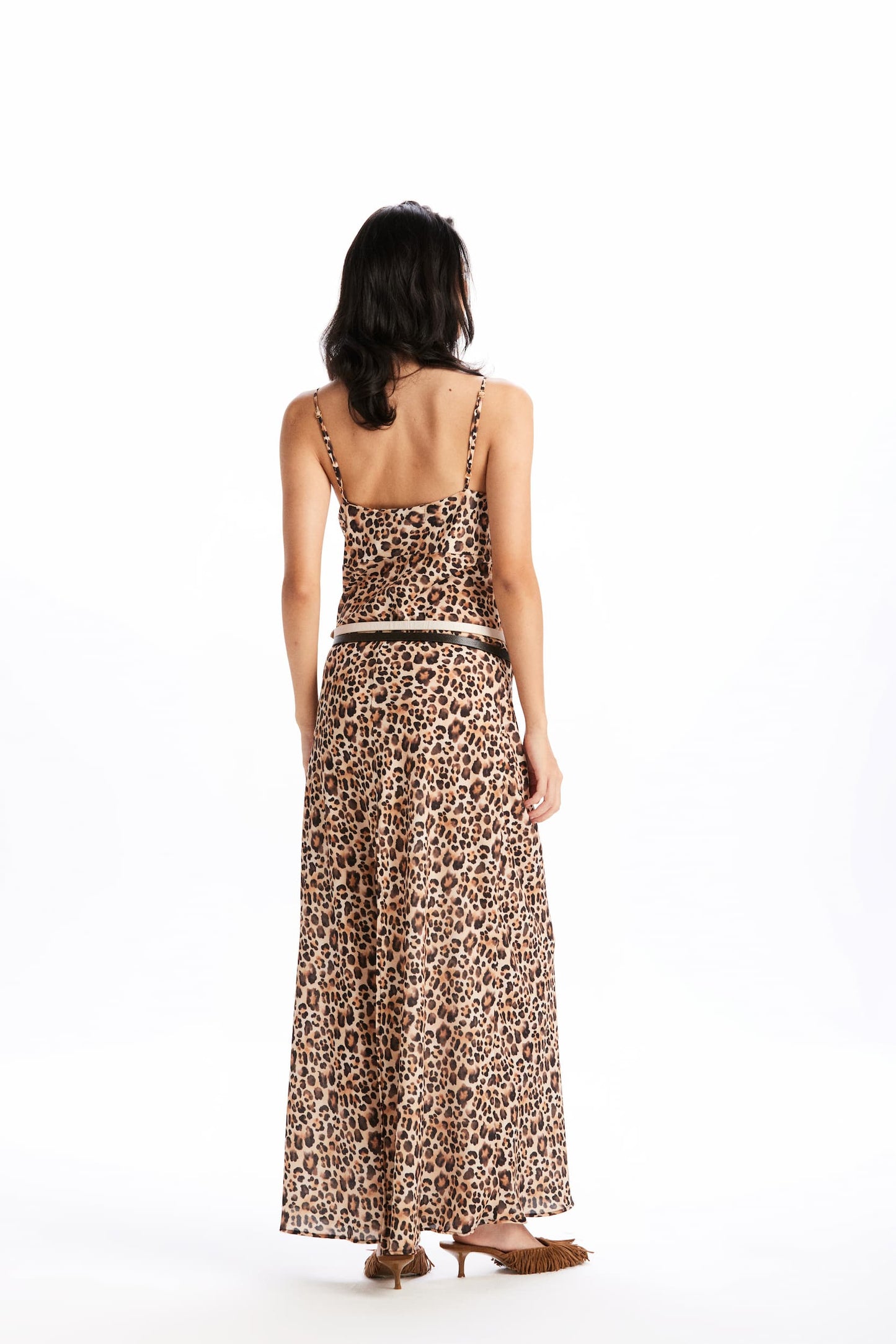 Vestido Slip Bianca Onça