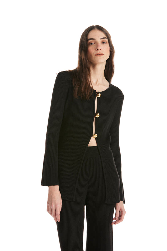 Blusa Tricot Lau Preta