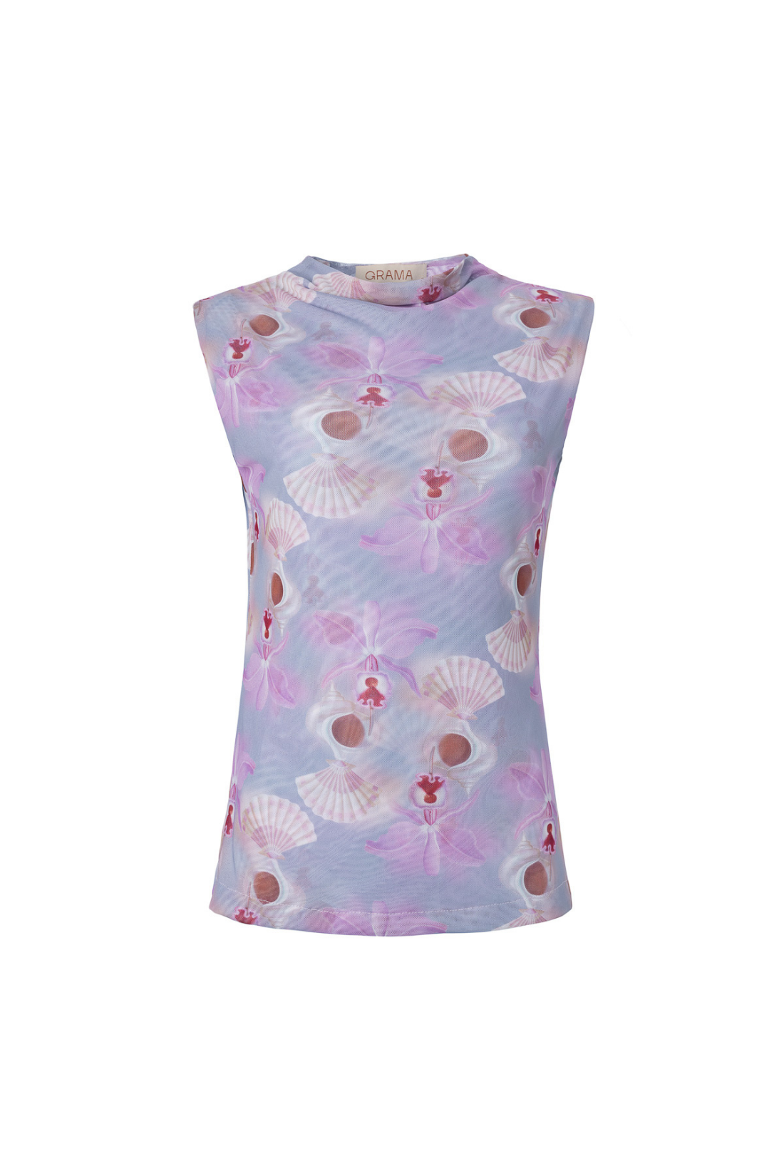 Blusa Tule Safira Estampado