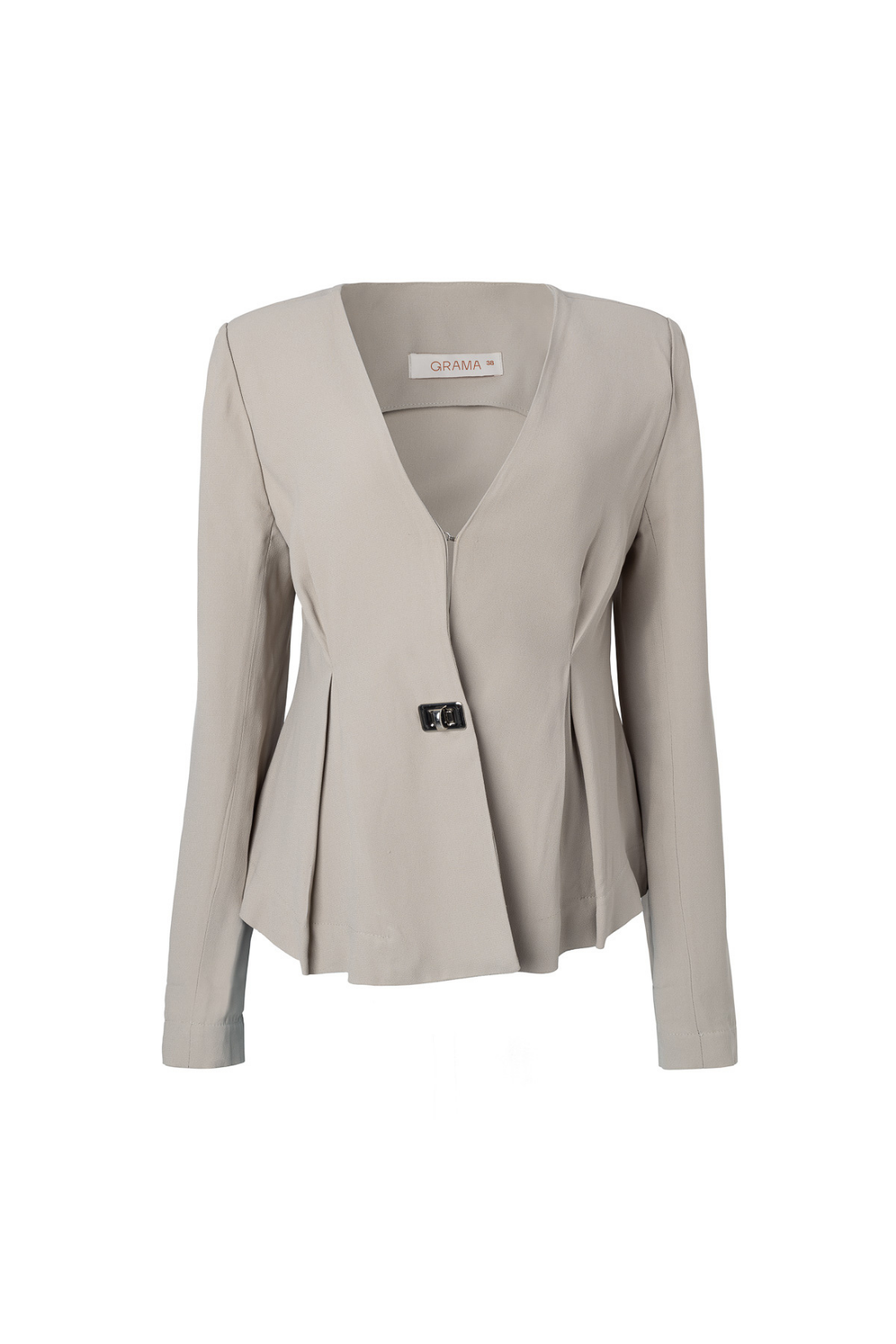 Blazer Iara Crepe Cinza