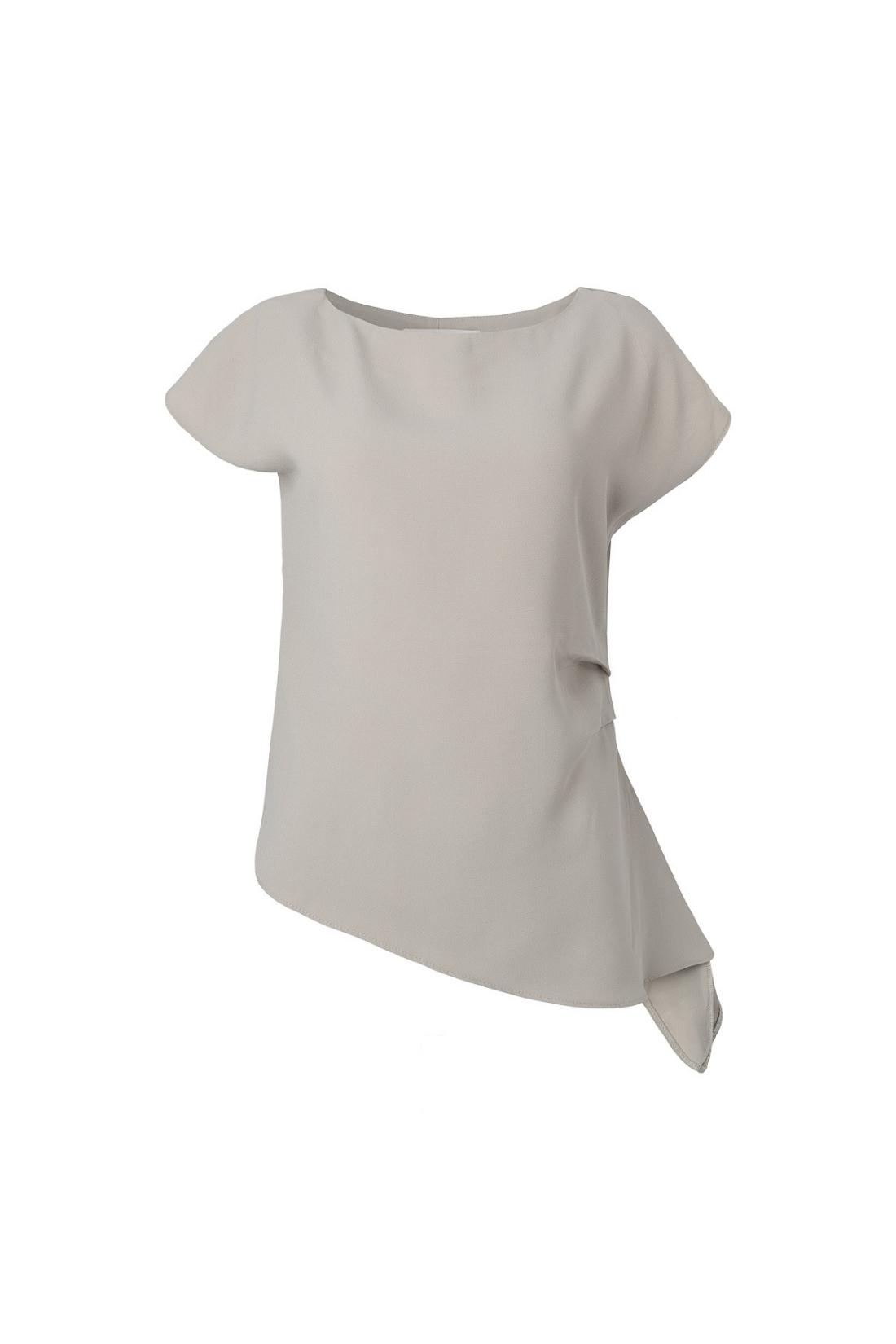 Blusa Iara Crepe Cinza