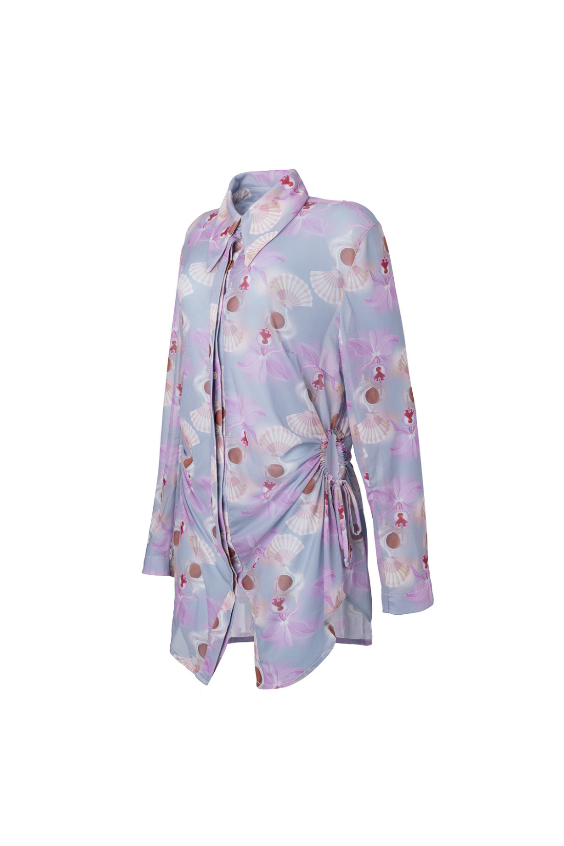 Camisa Ariel Tule Estampado