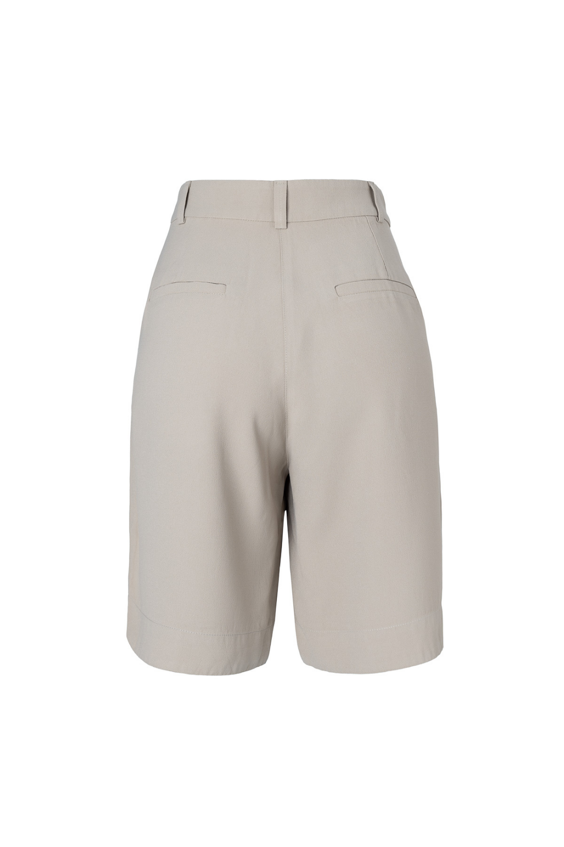 Bermuda Iara Crepe Cinza
