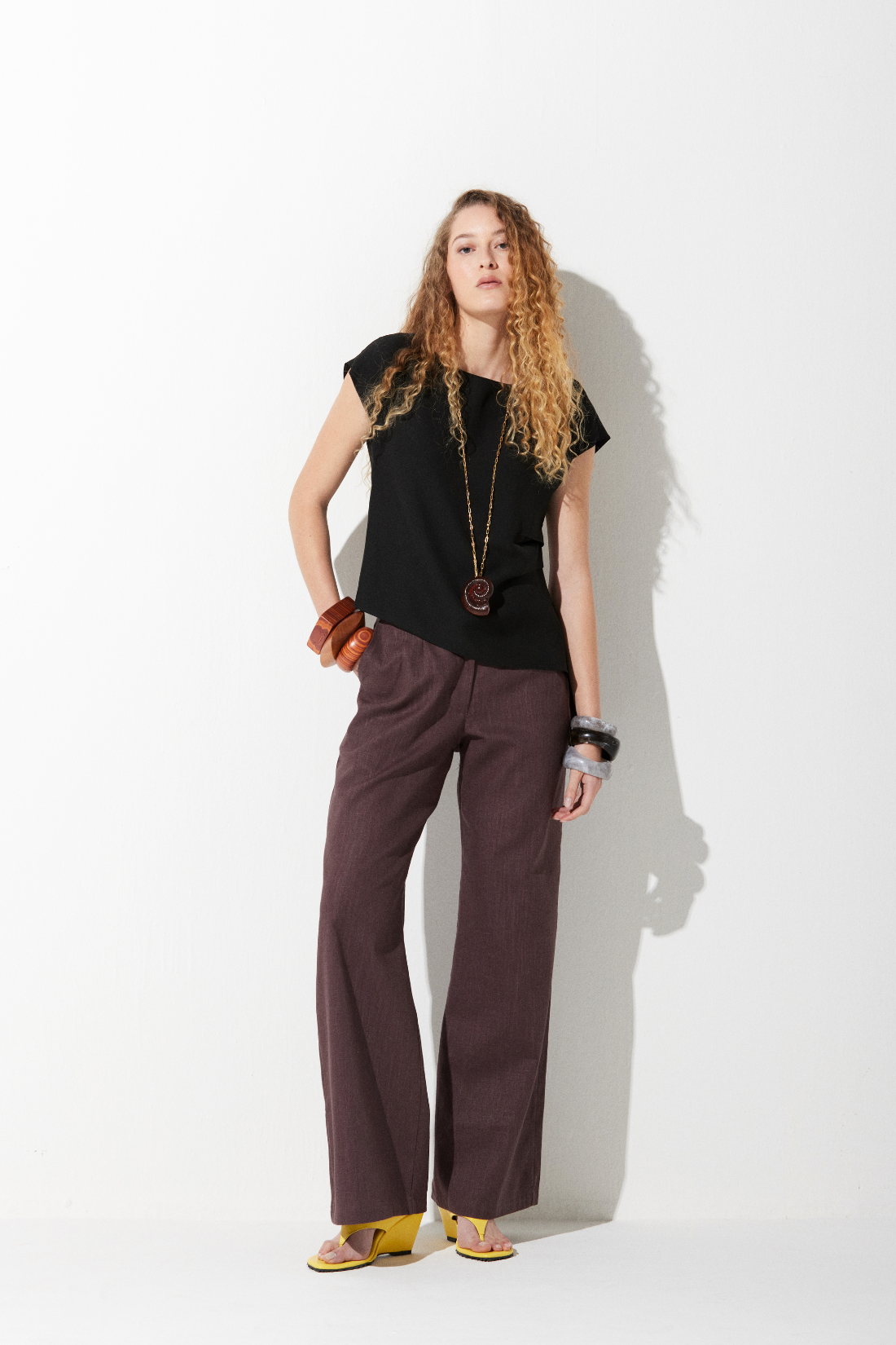 Blusa Iara Crepe Preto