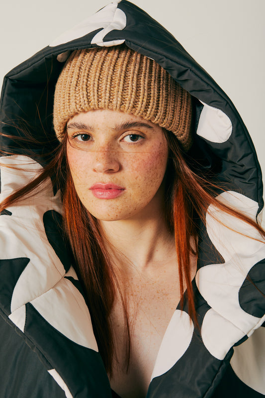 Jaqueta Puffer Corine Preta