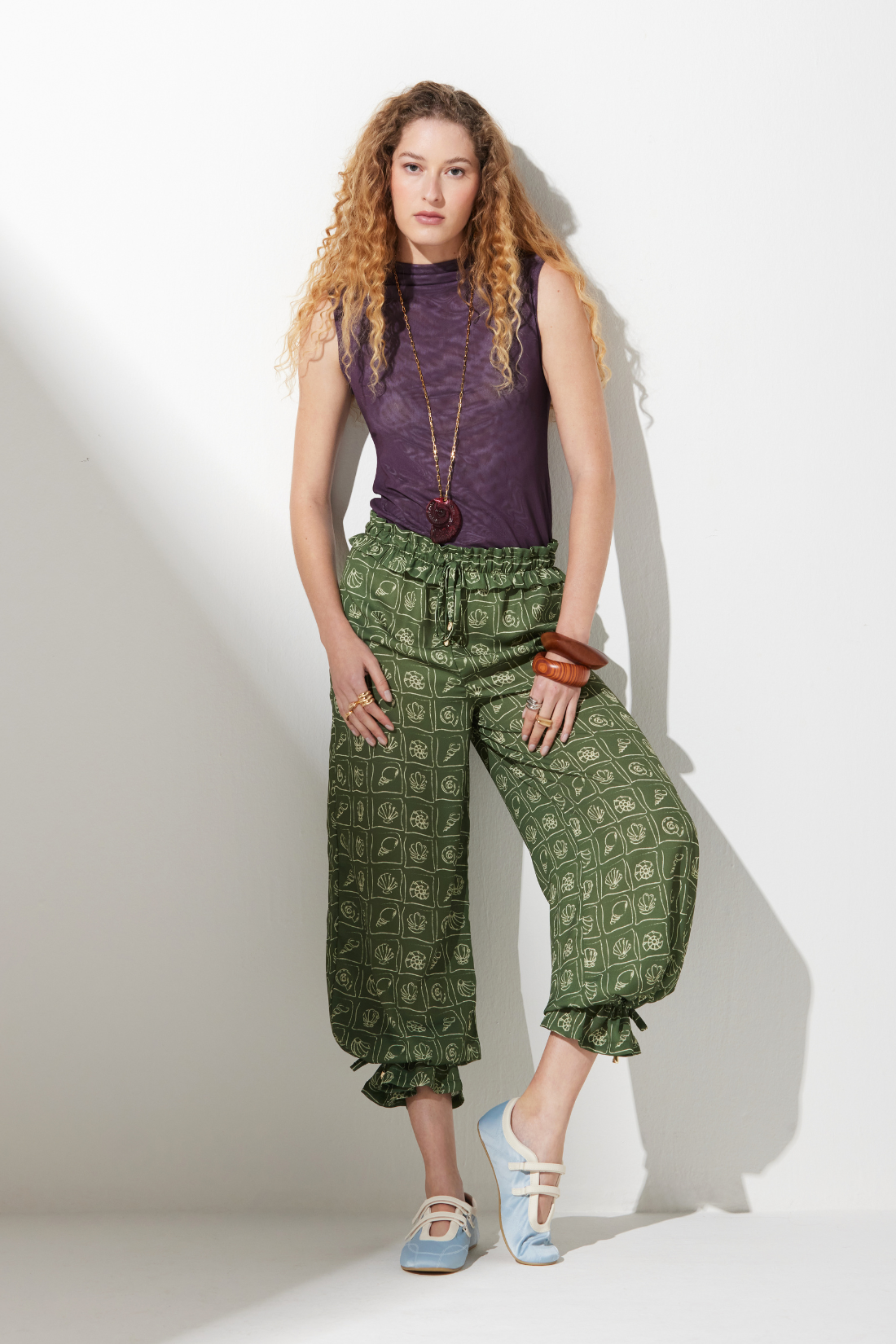 Blusa Tule Safira Uva