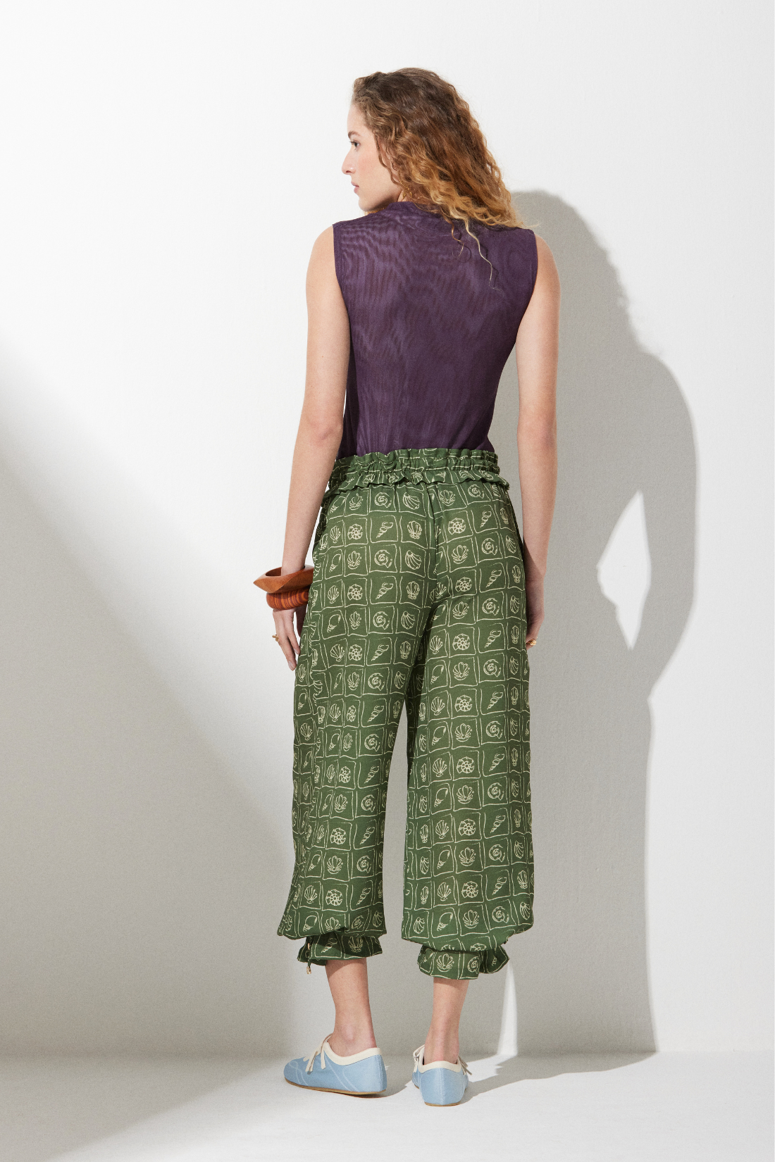 Blusa Tule Safira Uva