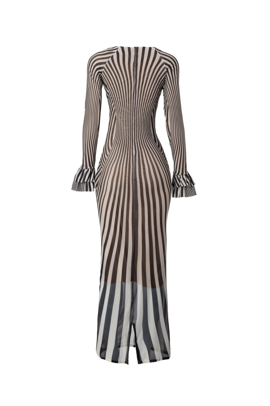 Vestido Doroteia Tule P&B