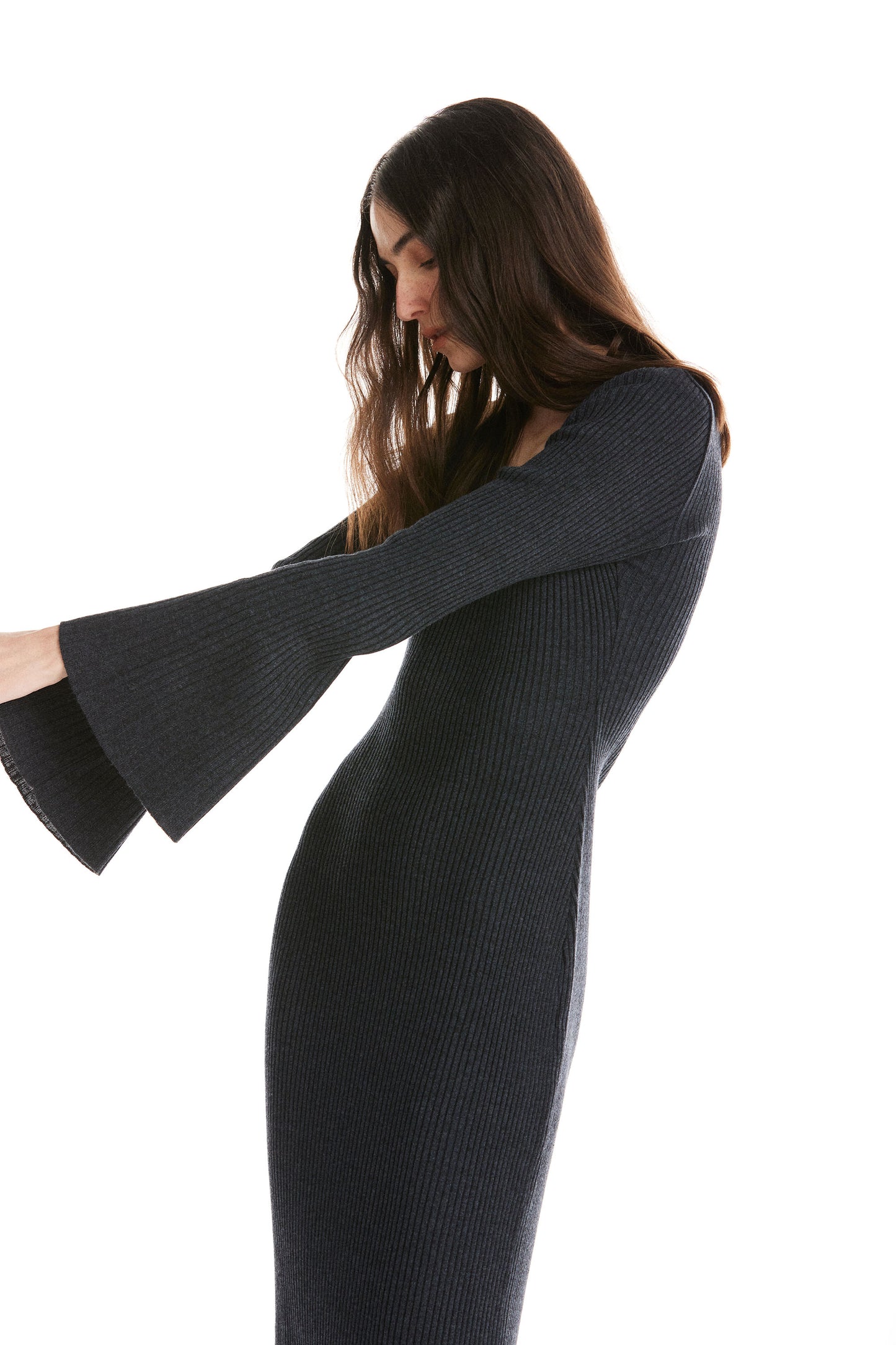 Vestido Tricot Lau Azul Cobalto