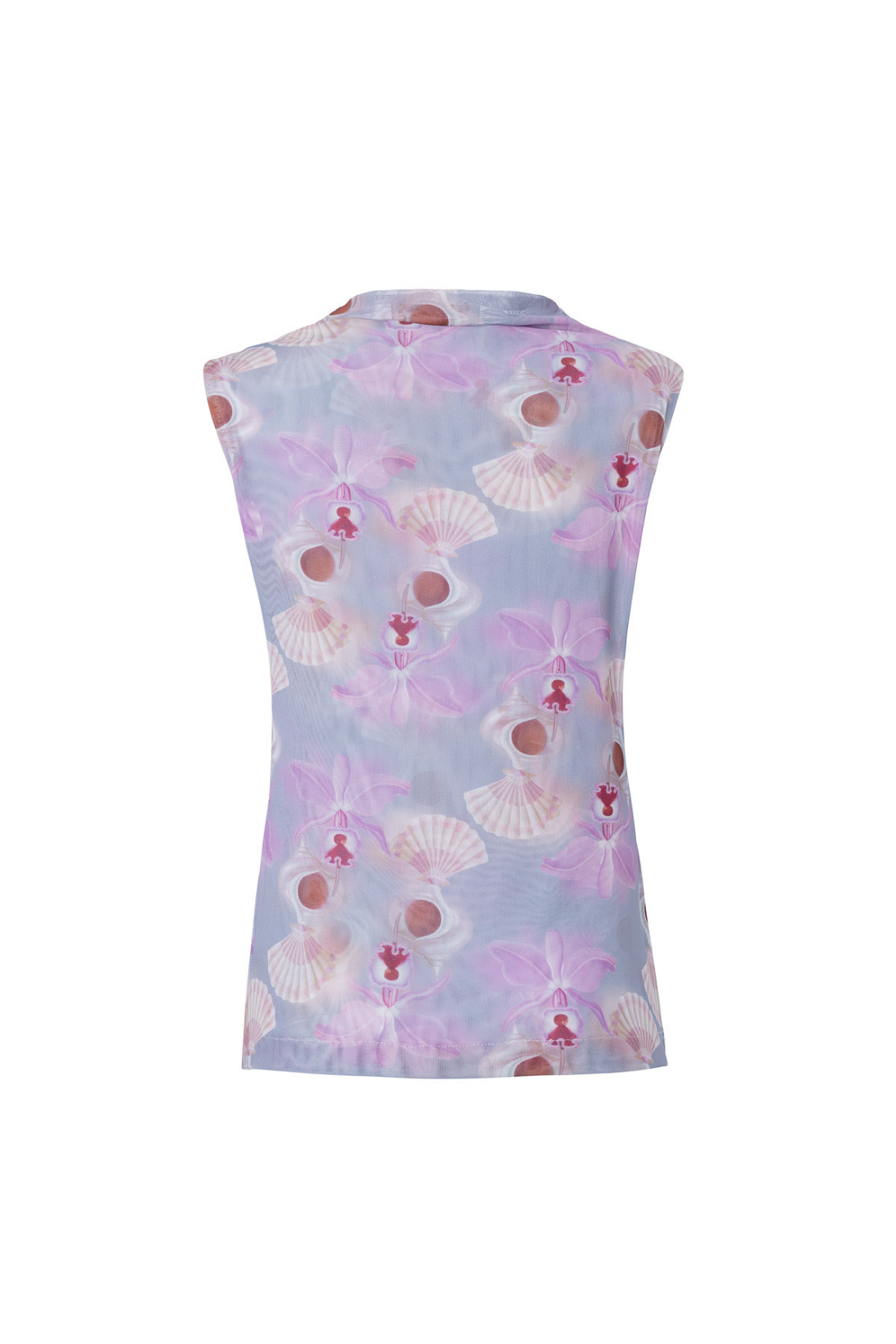 Blusa Tule Safira Estampado