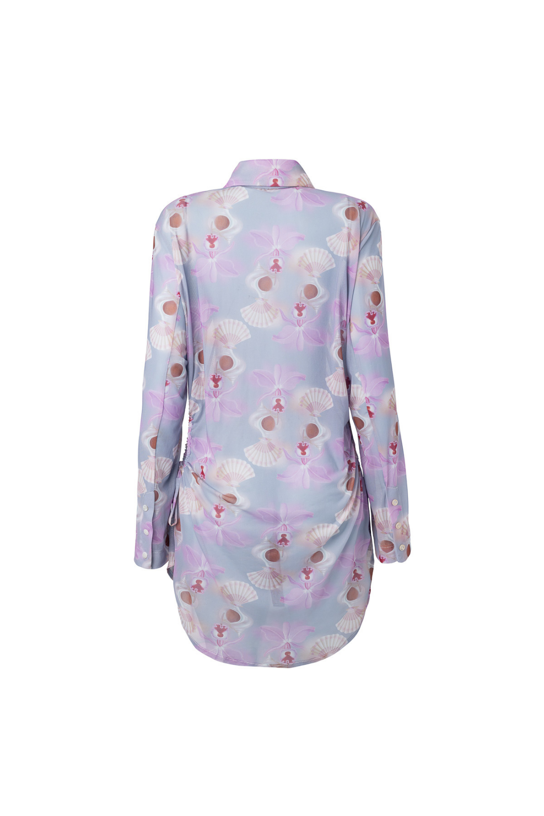 Camisa Ariel Tule Estampado