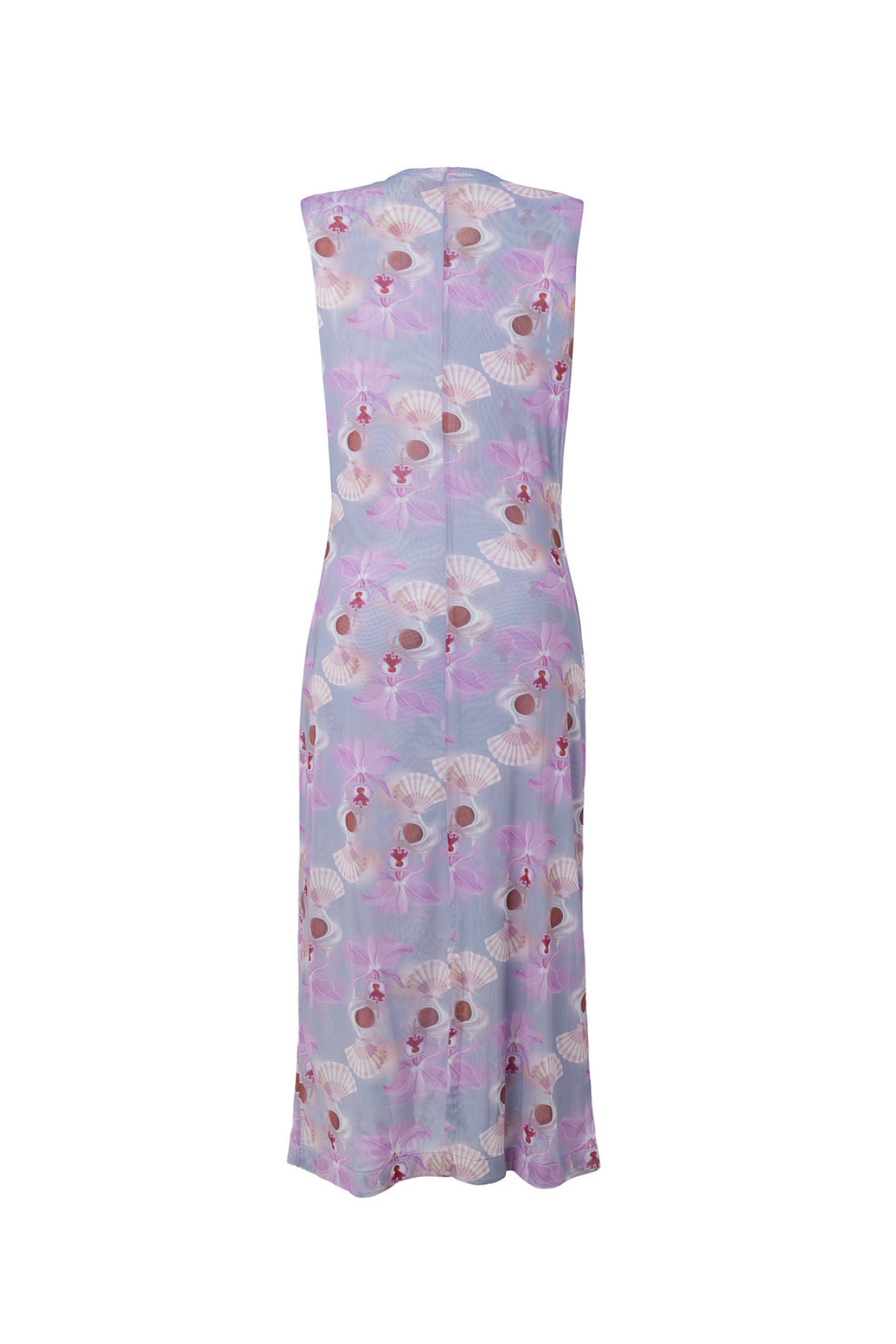 Vestido Sam Tule Estampado