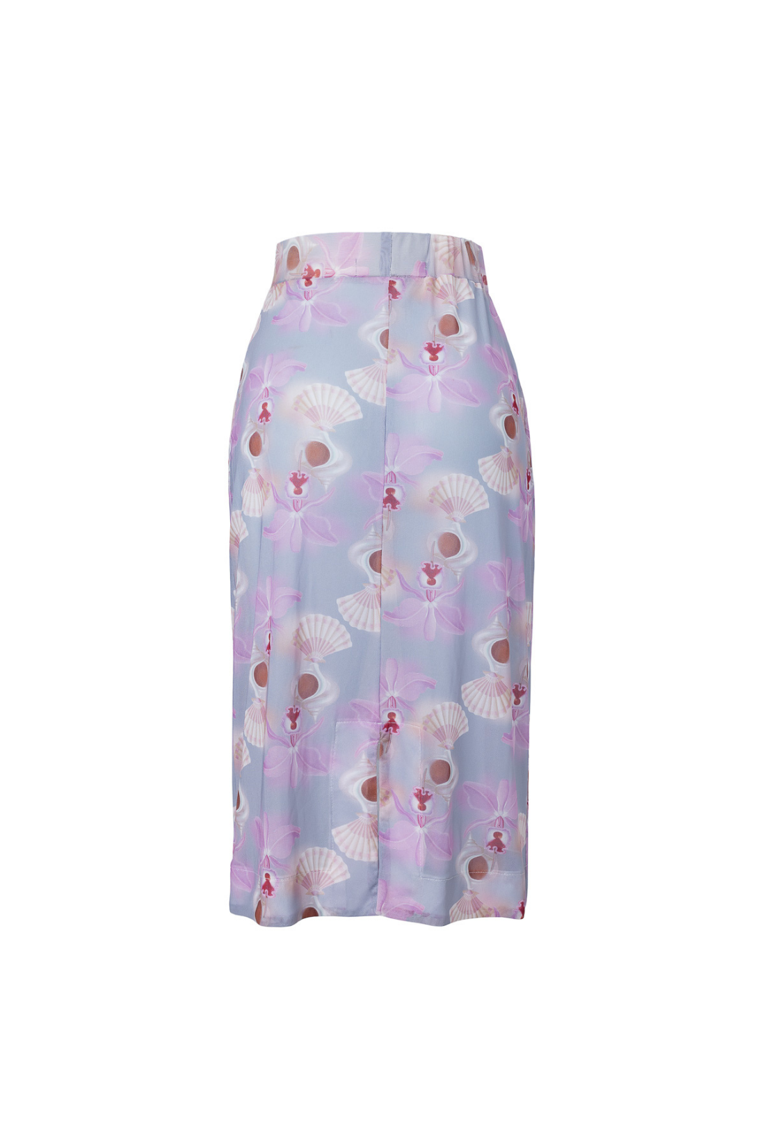 Saia Sam Tule Estampado