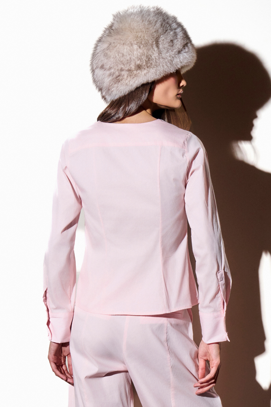 Camisa Júlia Algodão Blush