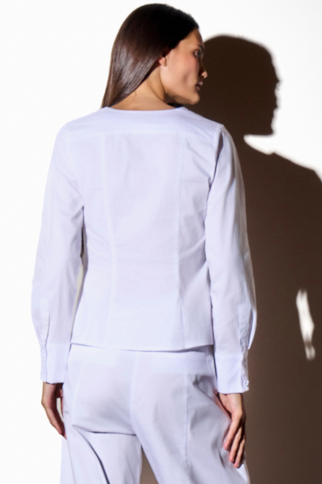 Camisa Júlia Algodão Branco