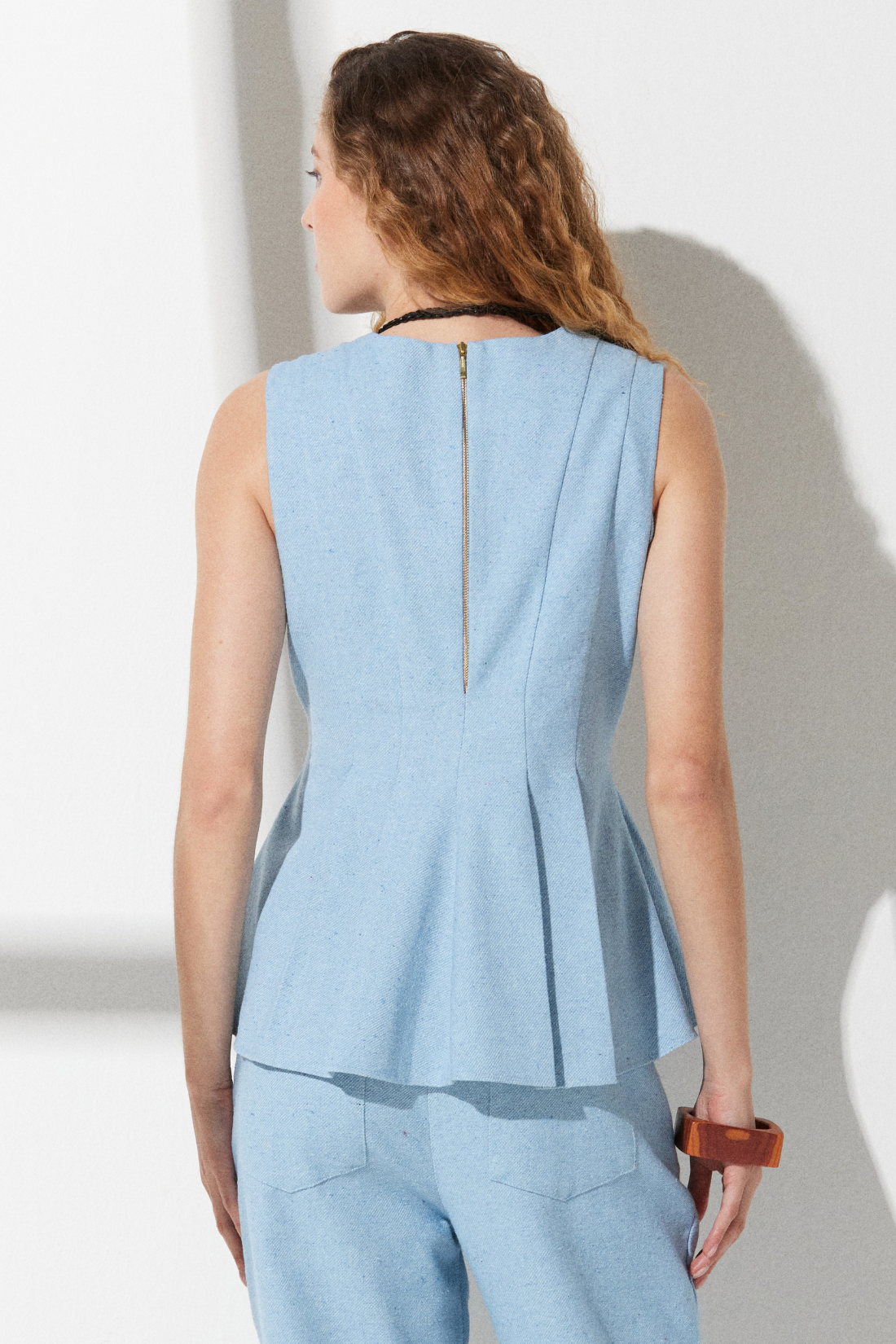 Blusa Nalu Sarja Azul