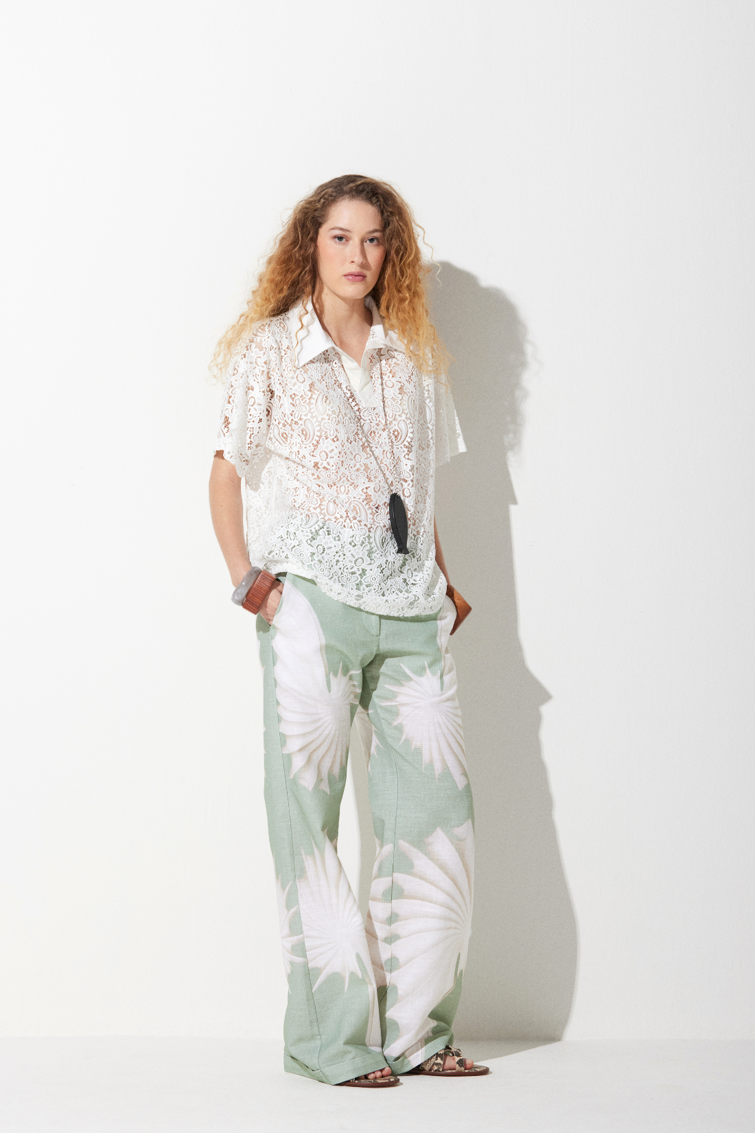 Blusa Polo Masha Renda