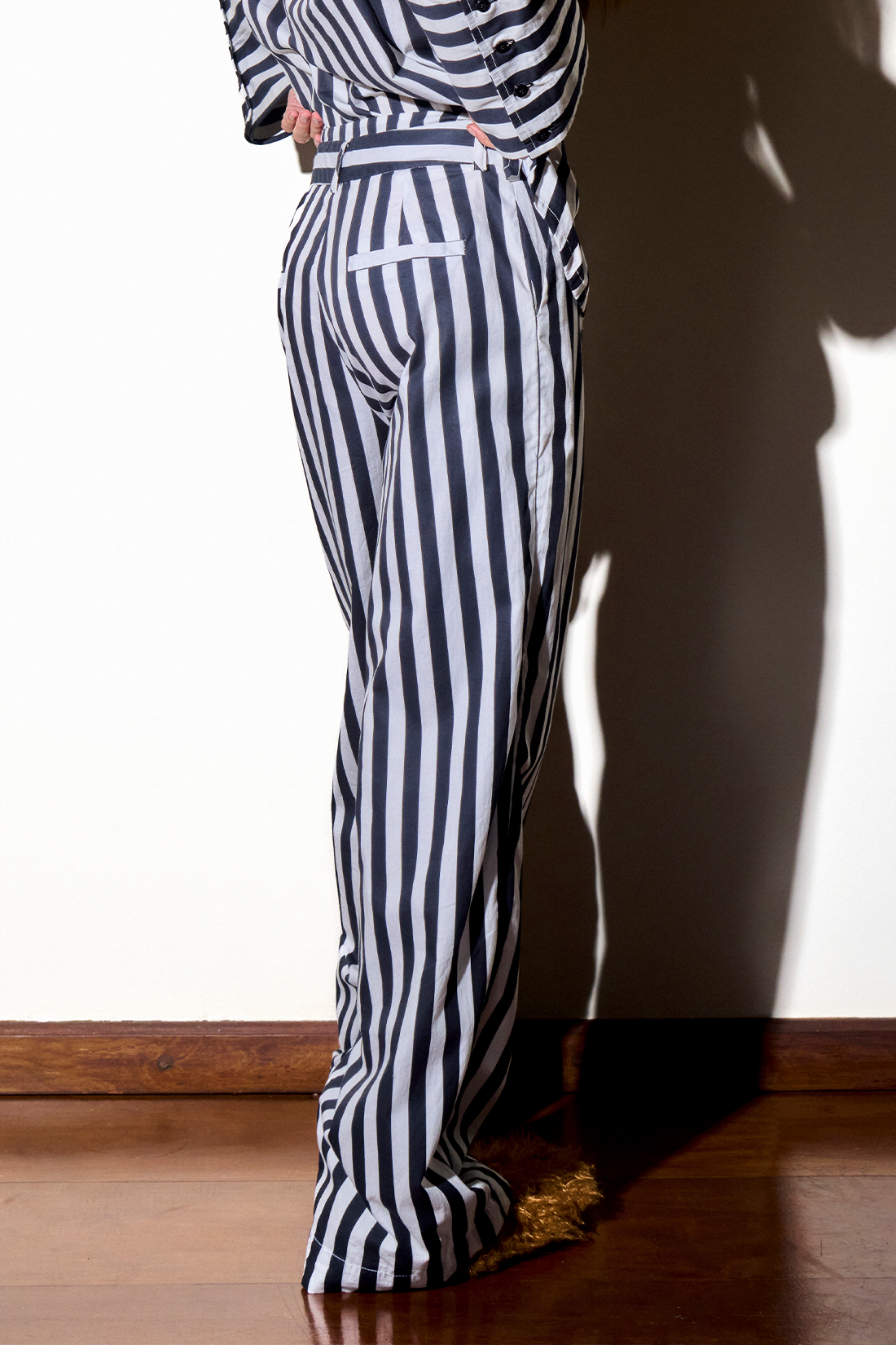 Calça Luna Listra P&B