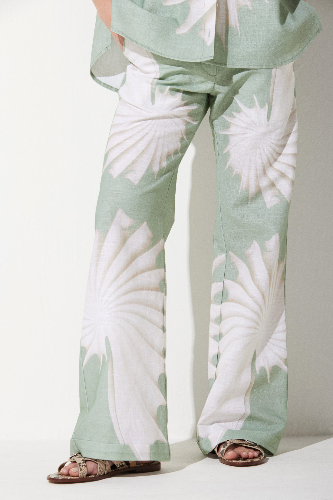 Calça Nori Linho 100%
