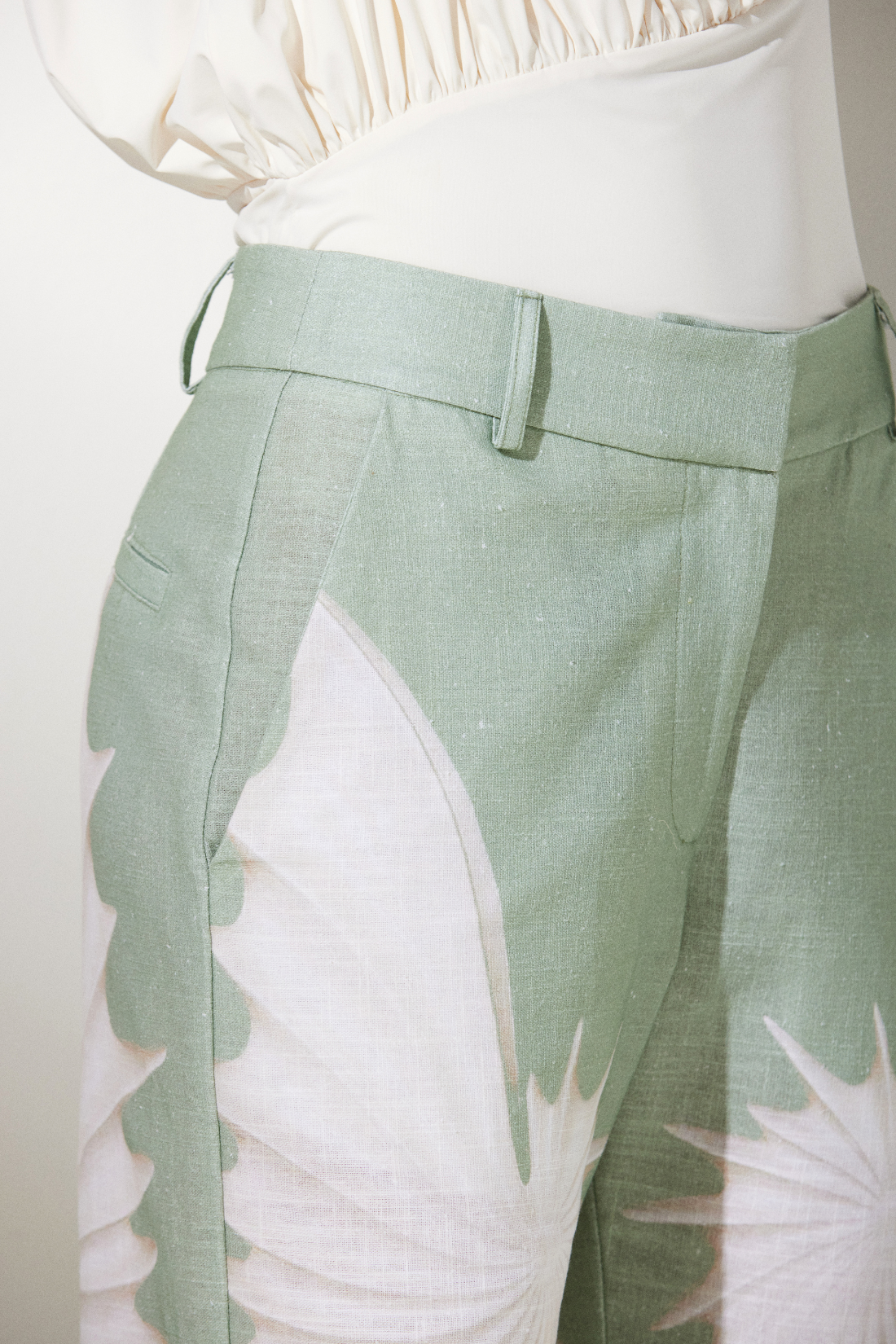 Calça Nori Linho 100%