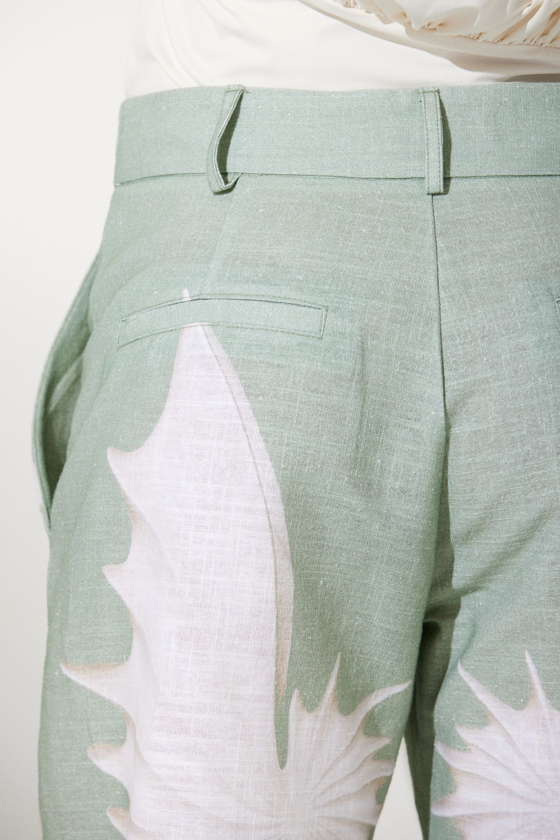 Calça Nori Linho 100%