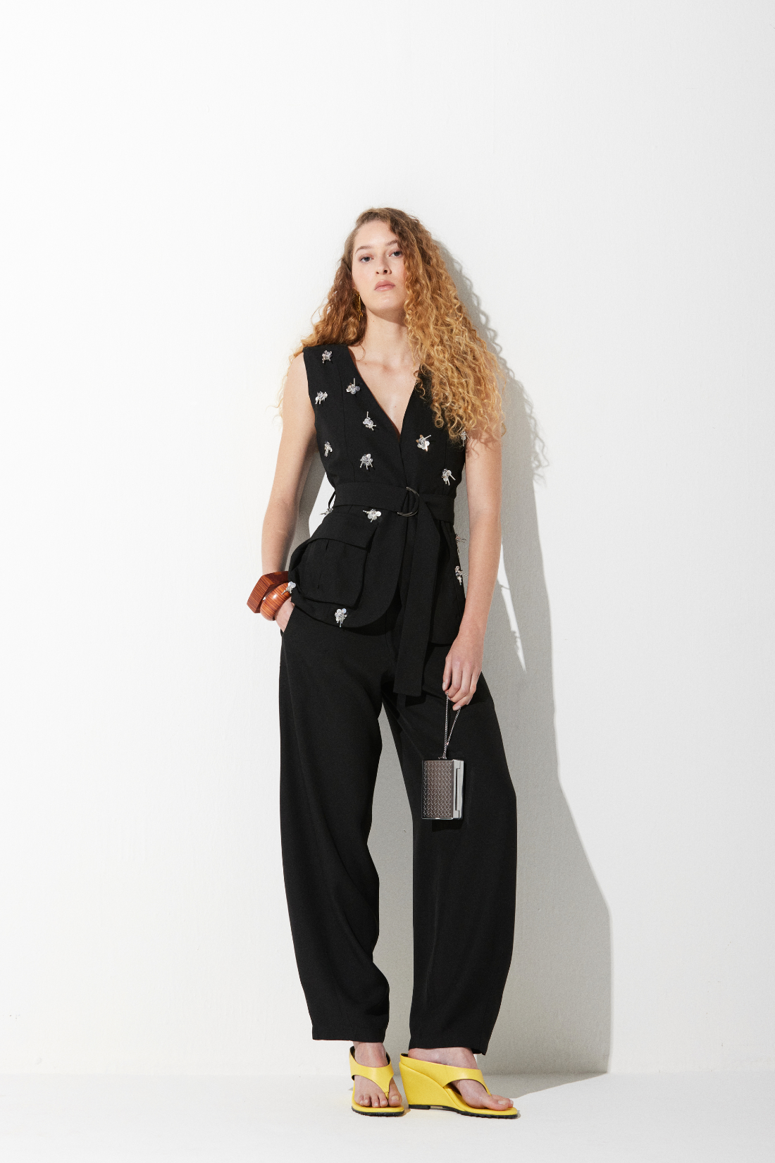 Calca Iara Crepe Preto