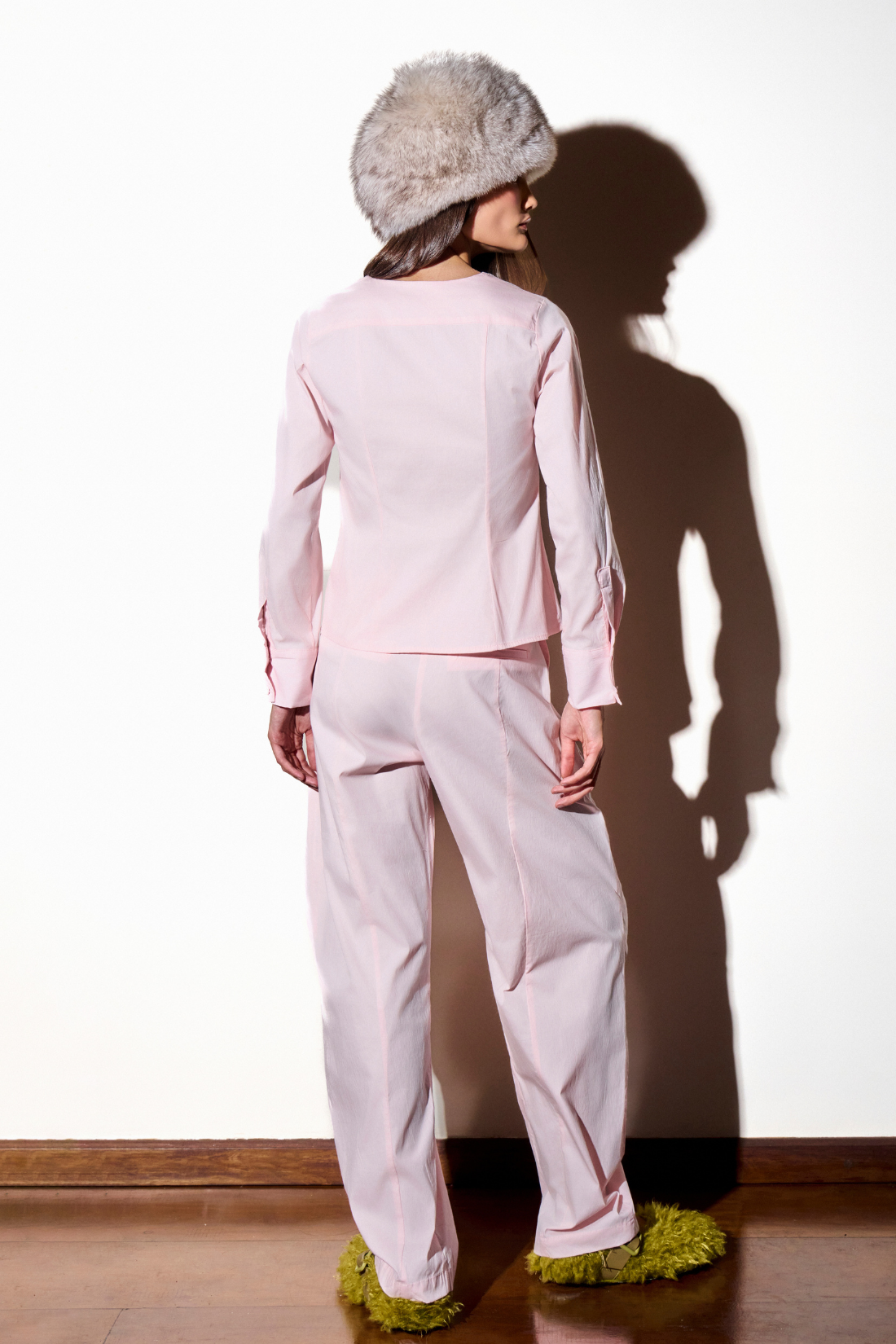 Calça Júlia Algodão Blush