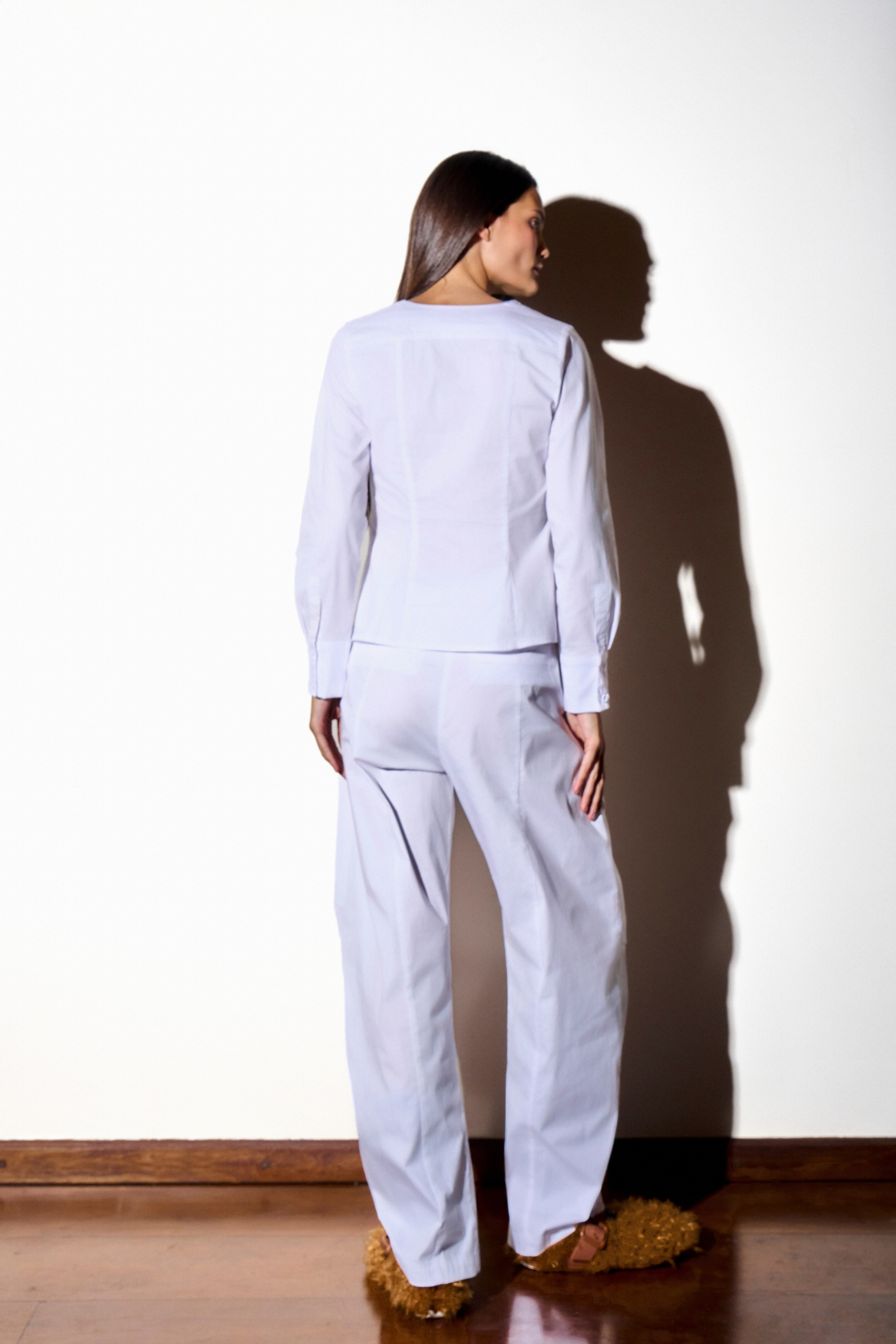 Calça Júlia Algodão Branco