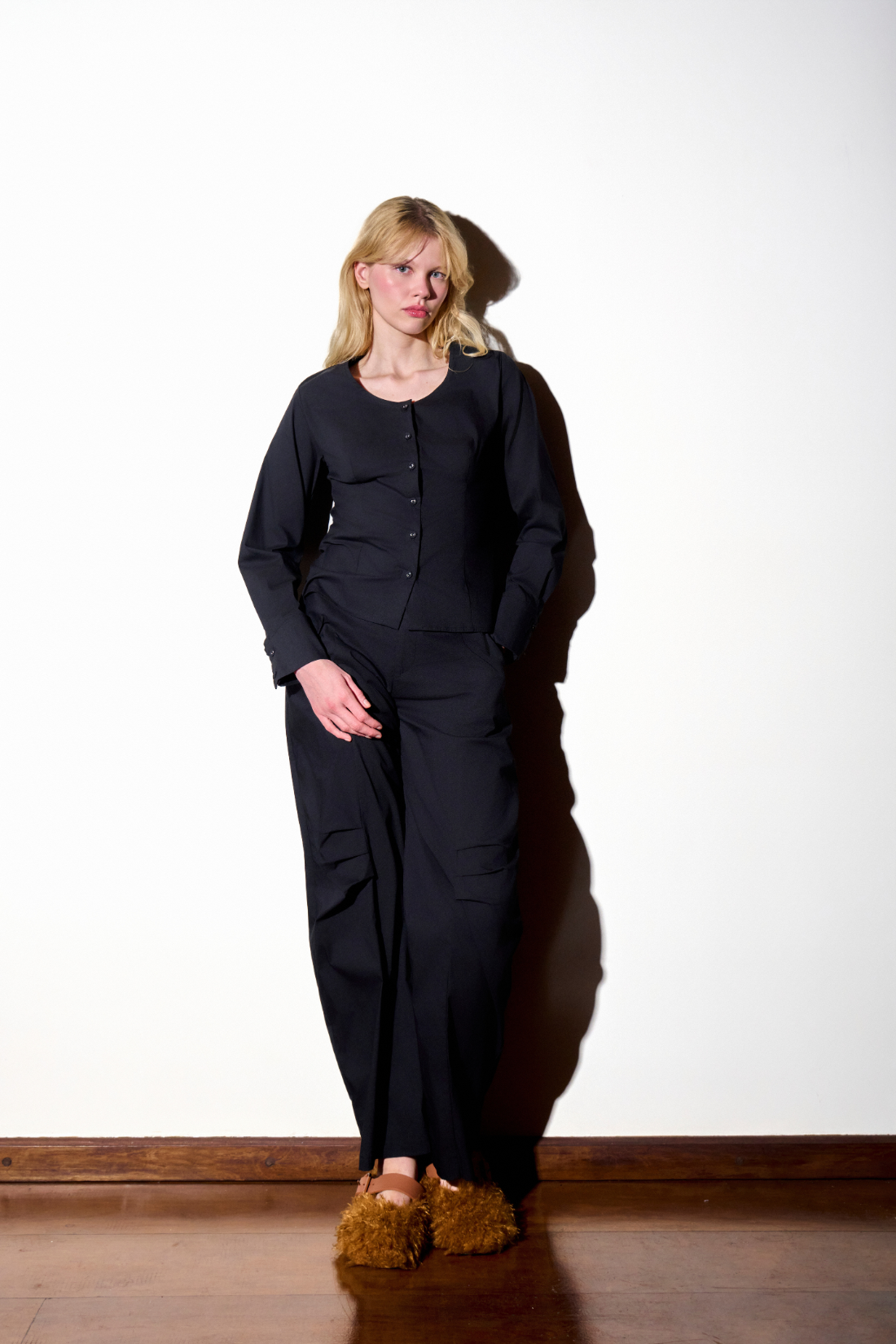 Calça Julia Algodao Preto
