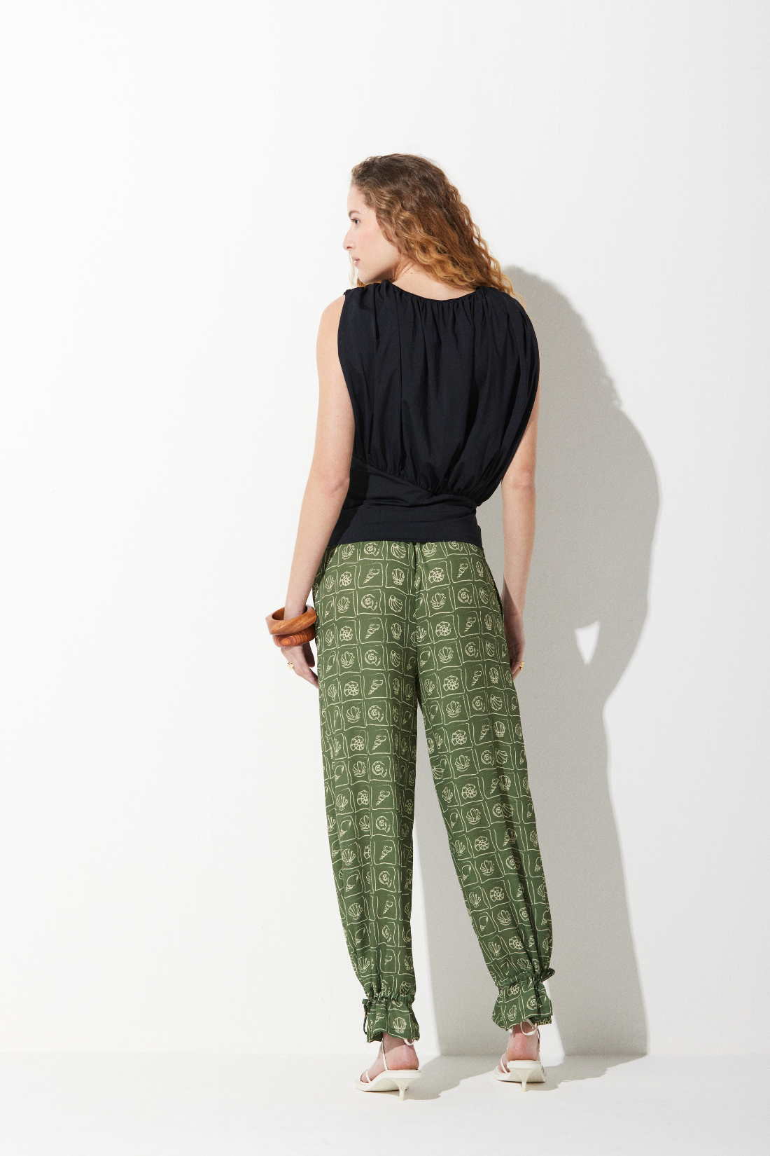 Calça Mira Crepe Estampado