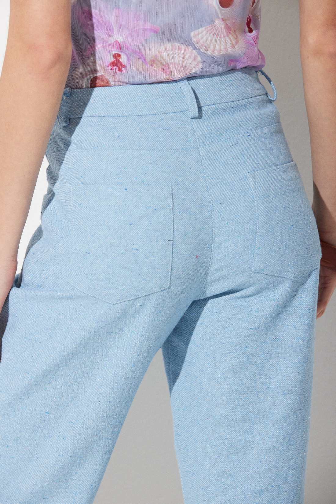 Calça Nalu Sarja Azul