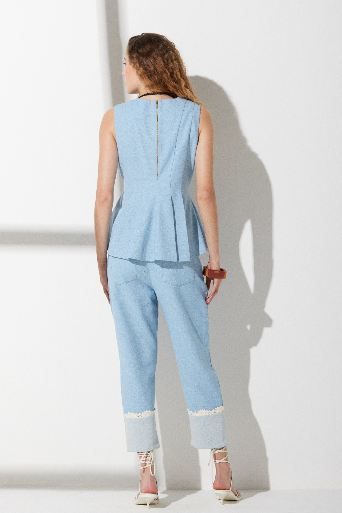 Calça Nalu Sarja Azul