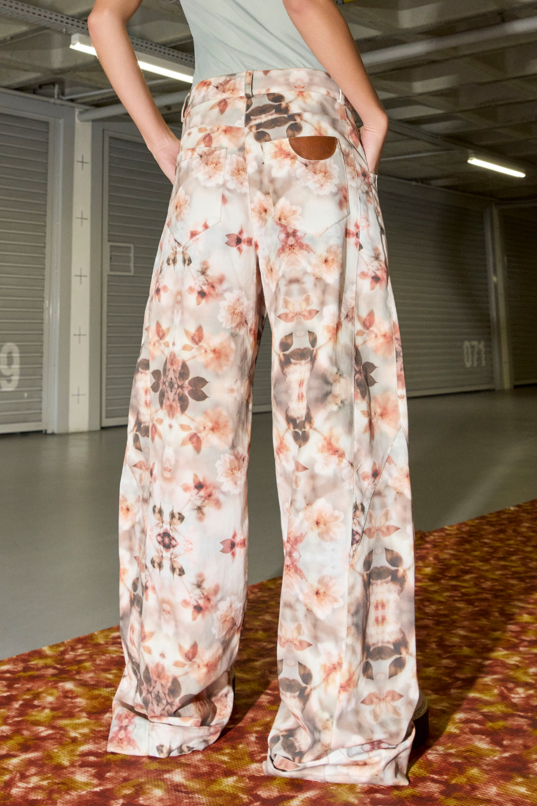 CALÇA OLGA FLORAL