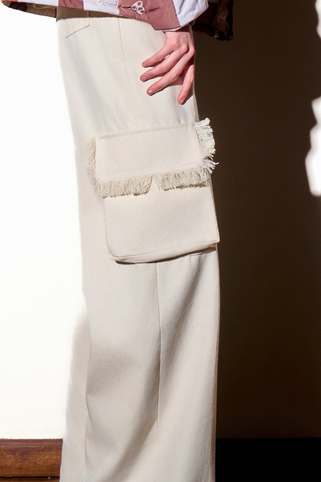 Calça Robin Sarja Cru