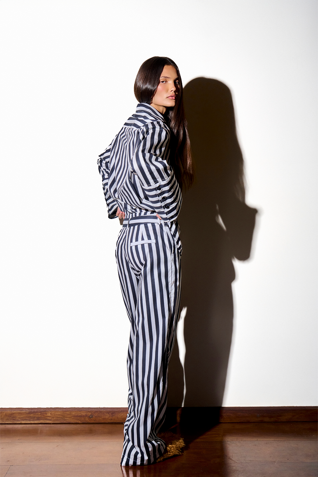 Camisa Luna Listra P&B