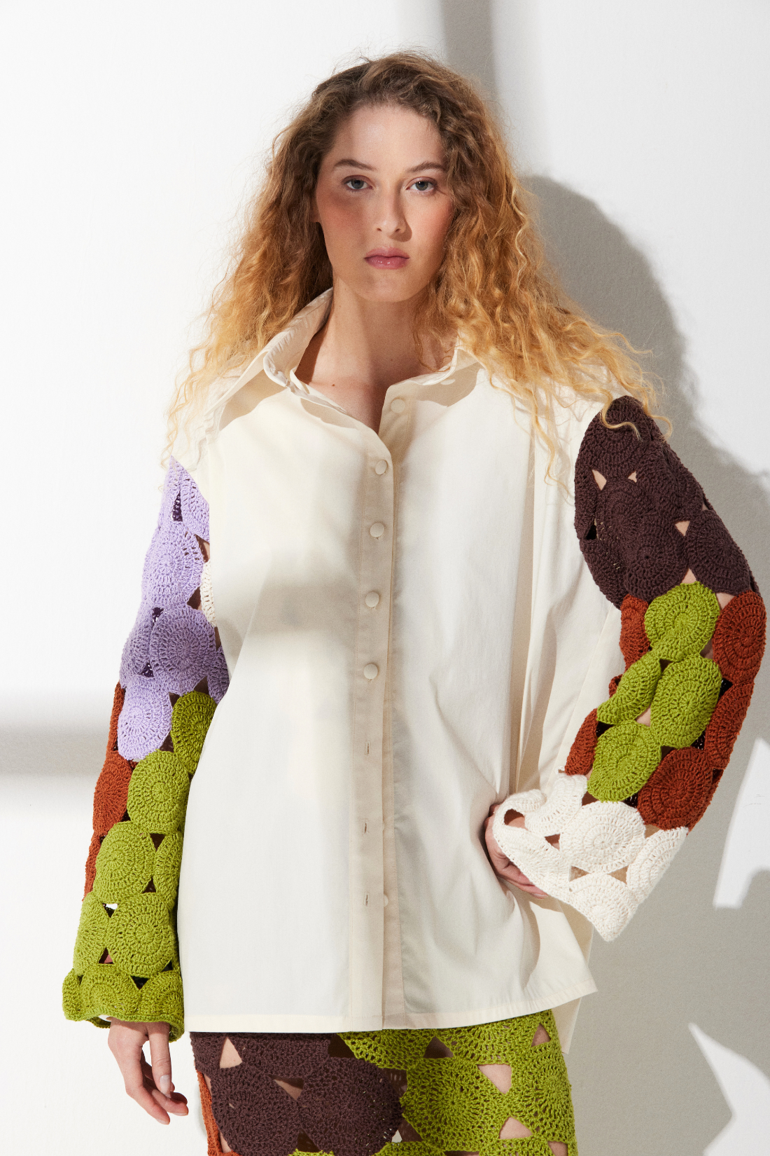 Camisa Crochet Manual Rebeca