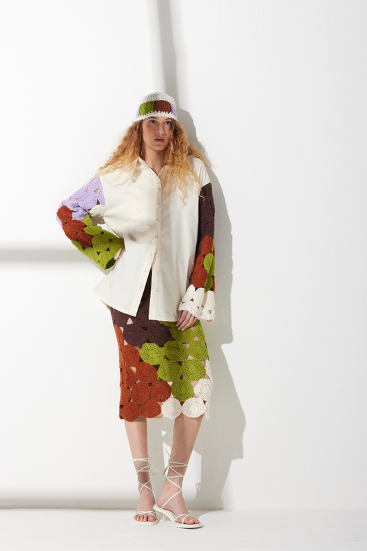 Camisa Crochet Manual Rebeca