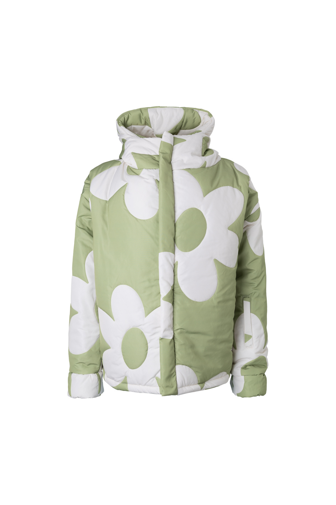 Jaqueta puffer Corine Olive