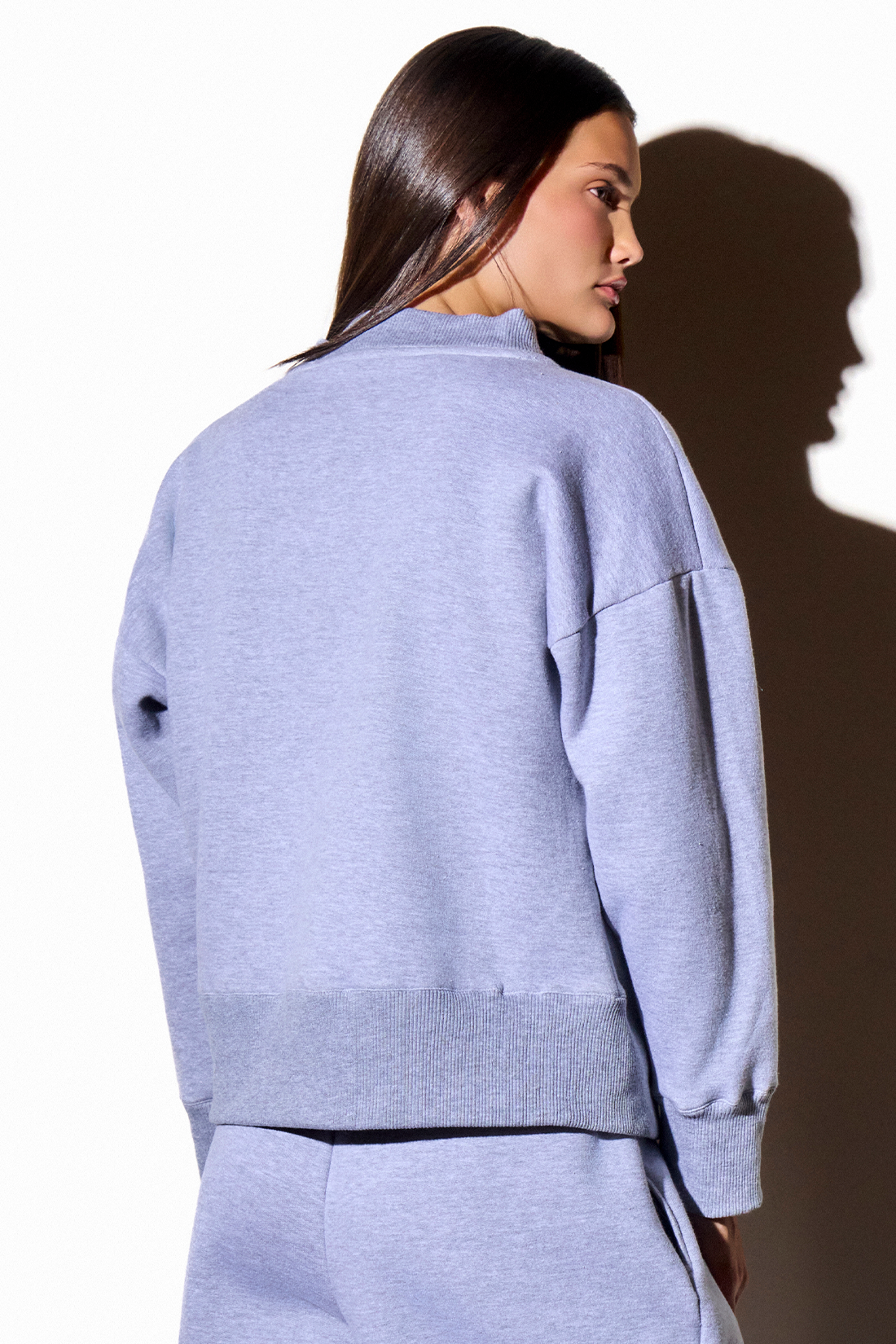 Moletom Celeste Mescla