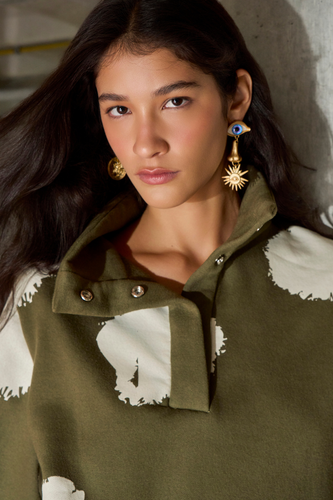 MOLETOM OLIVIA MILITAR