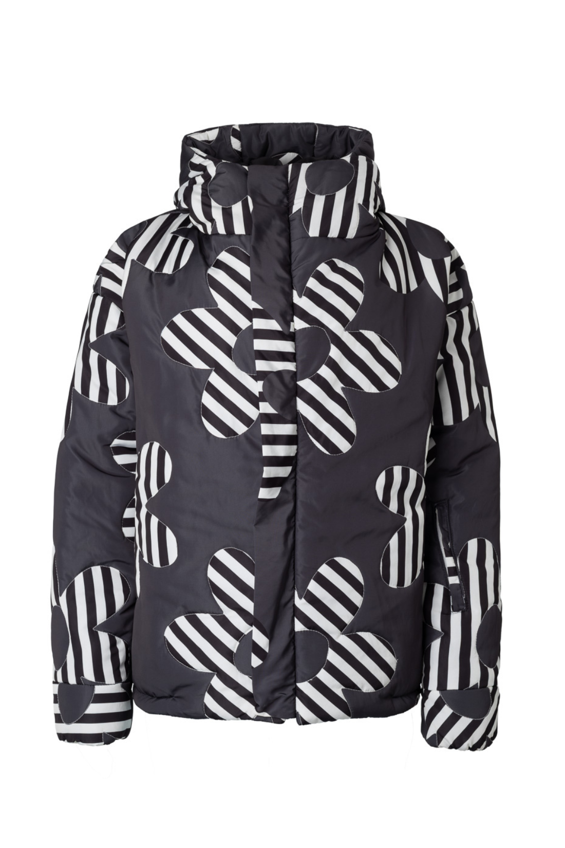 Jaqueta Puffer Corine Listra P&B