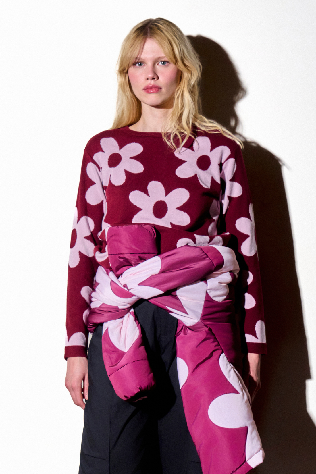 Pull Corine Vinho/Pink