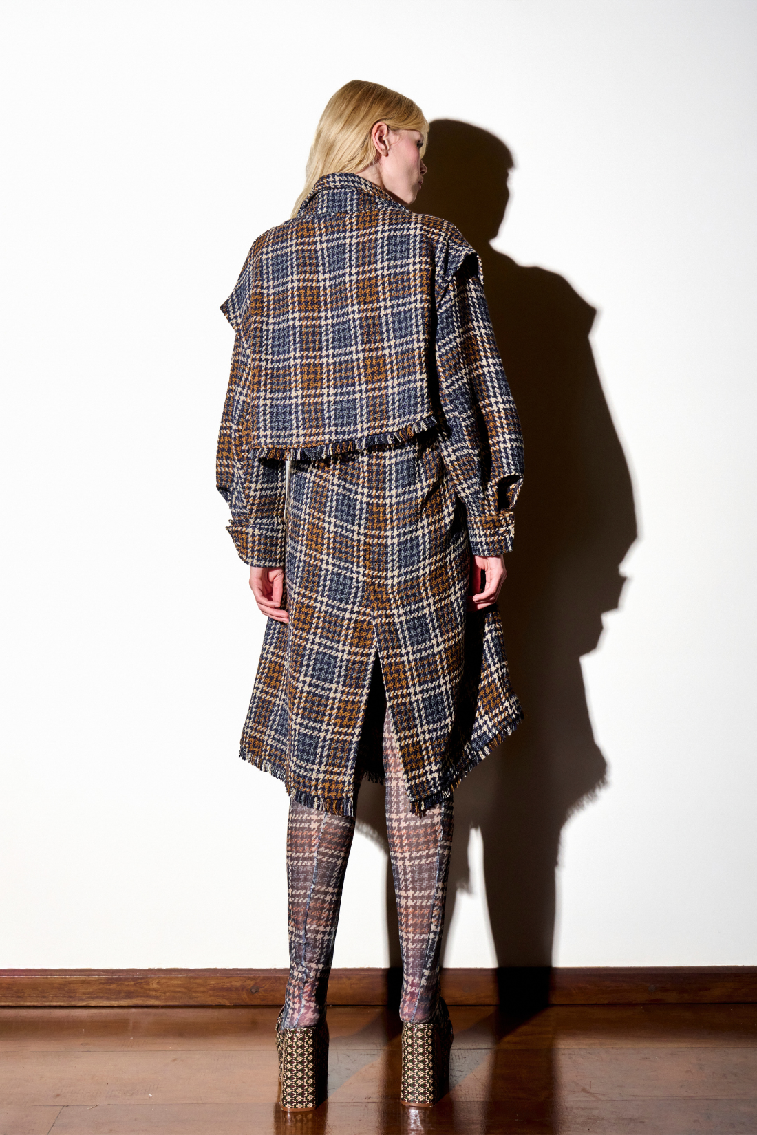 Trench Coat Agnes Xadrez