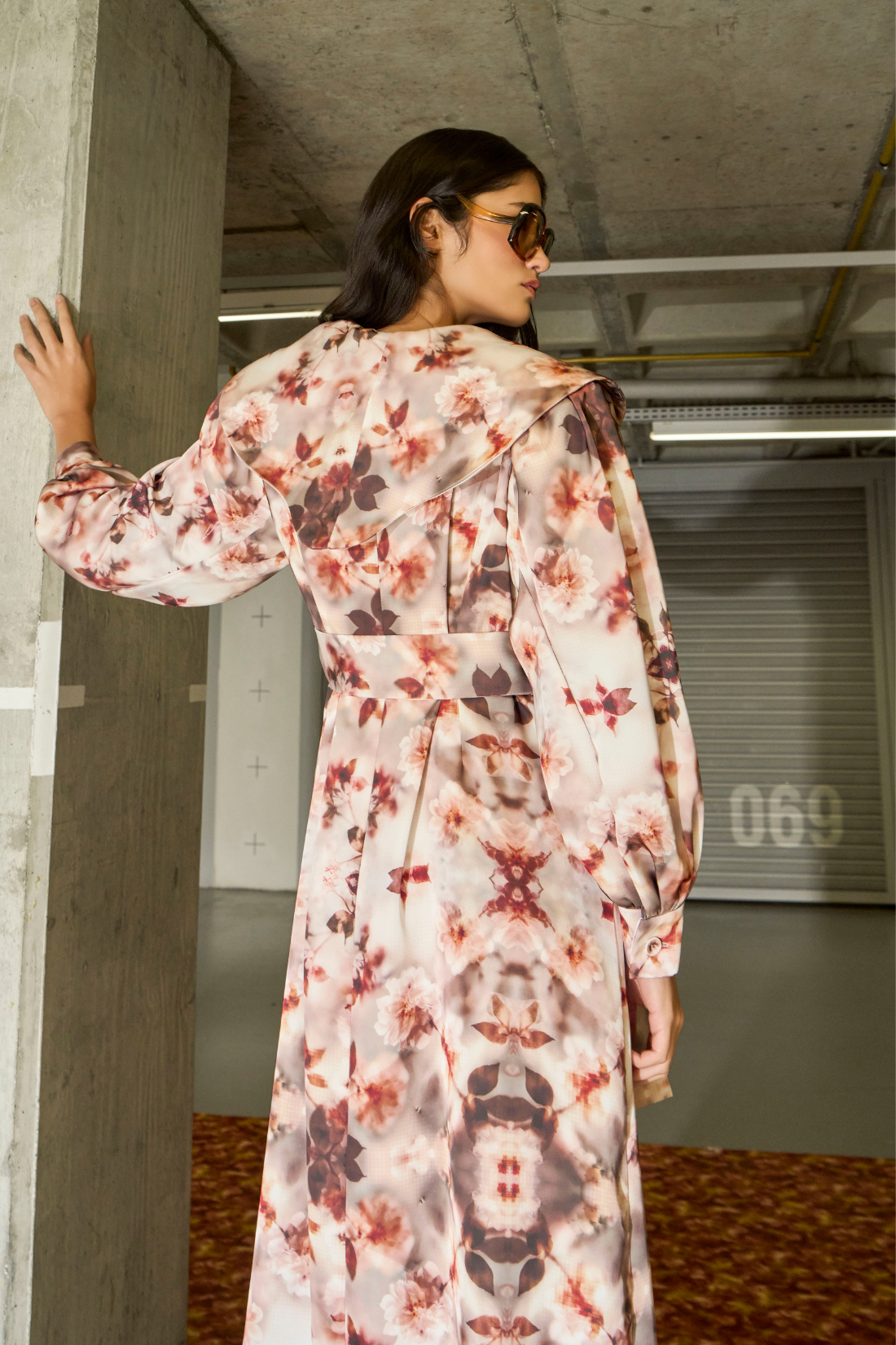TRENCH COAT CETIM FLORAL