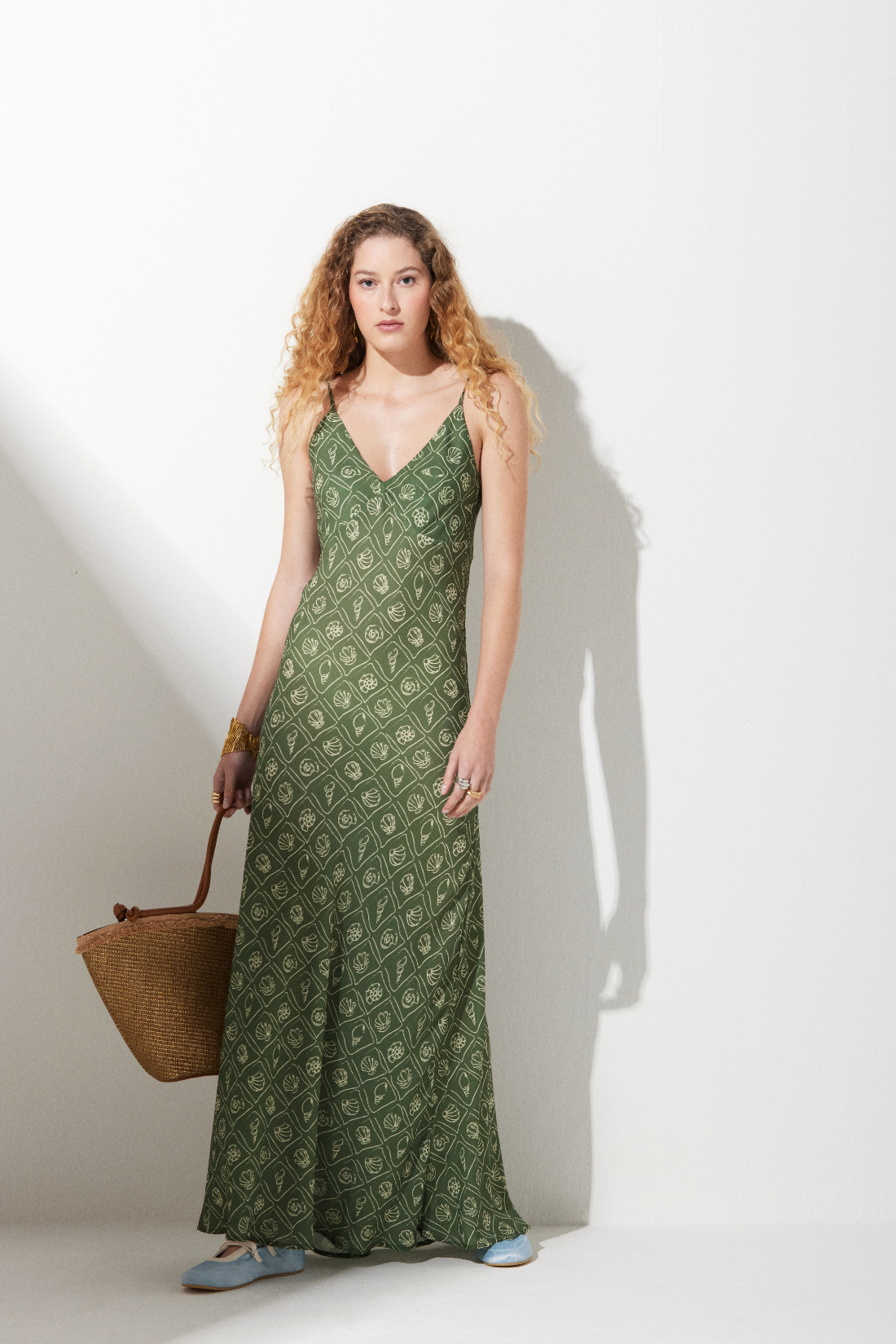Vestido Mira Slip Dress Estampado