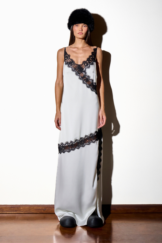 Vestido Cetim Margot