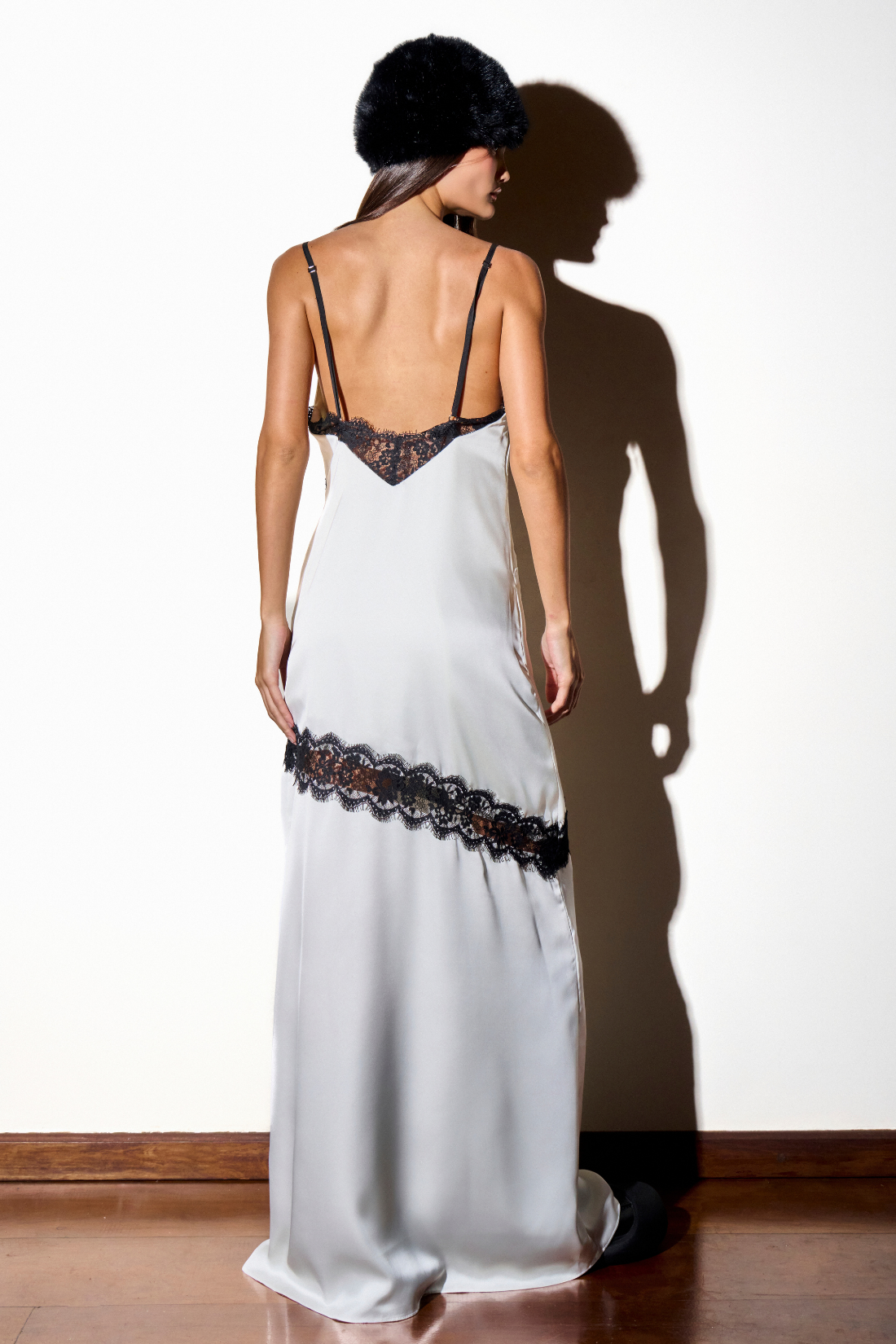 Vestido Cetim Margot