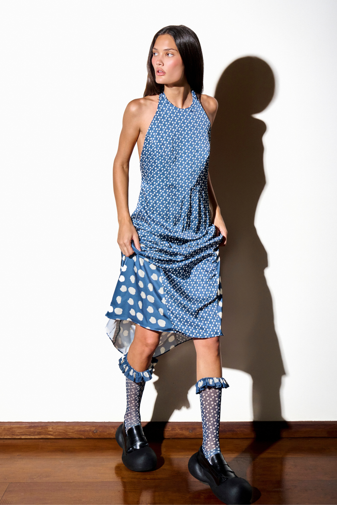 Vestido Cetim Olivia