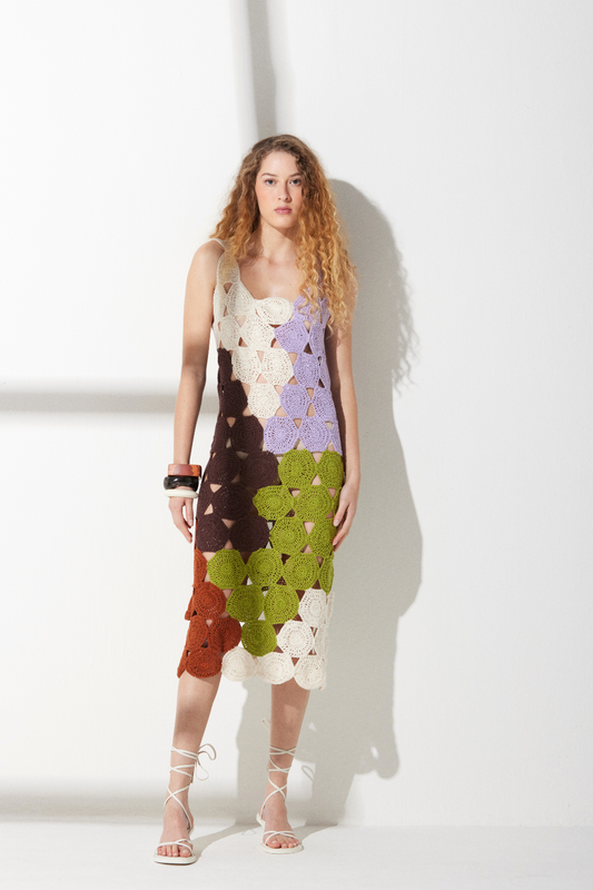 Vestido Crochet Manual Rebeca