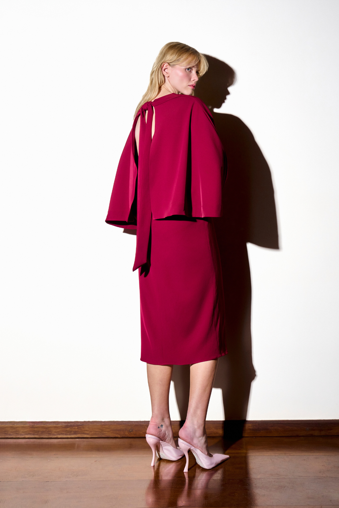 Vestido Miranda Jersey Vinho